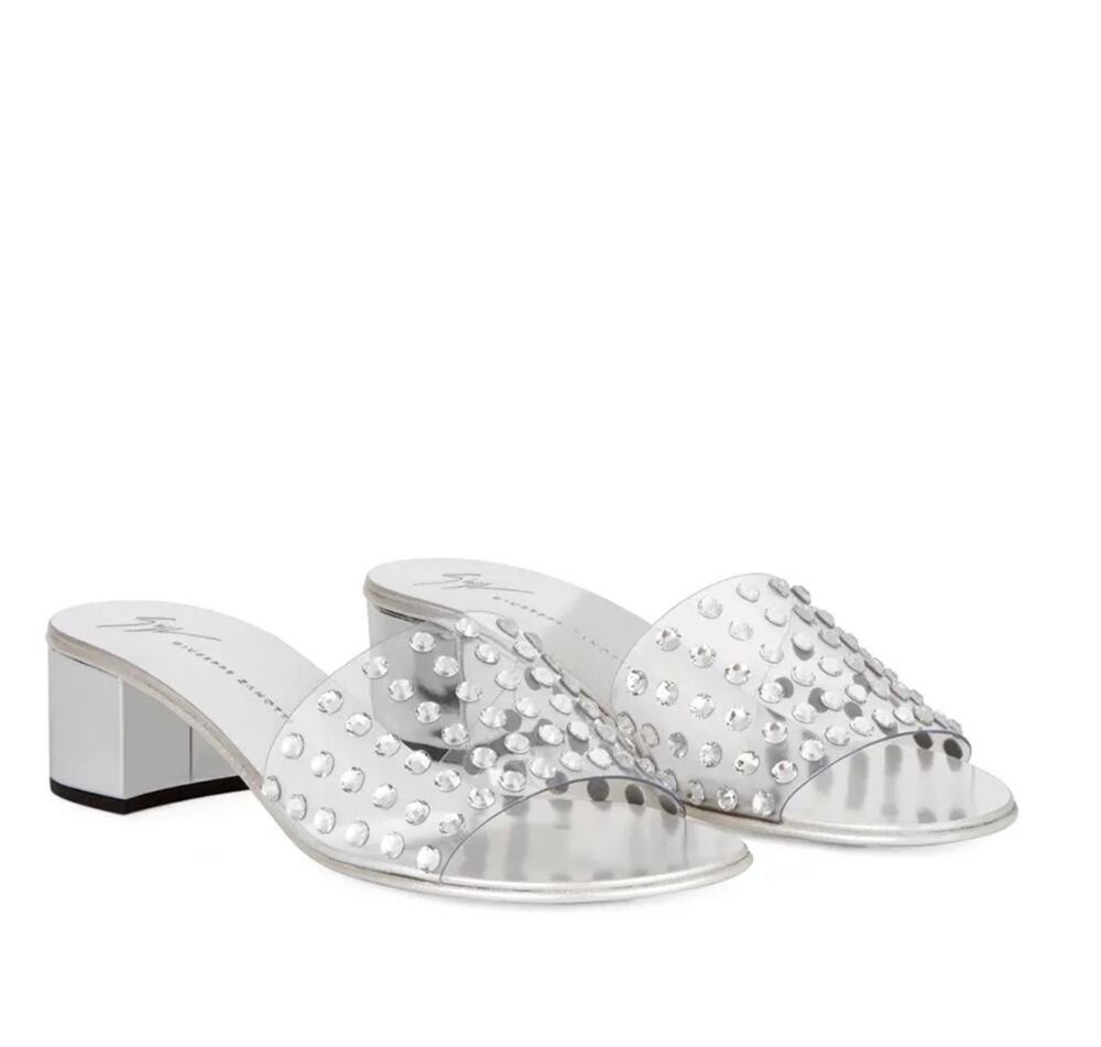 Giuseppe Zanotti Adelia crystal-embellished sandals